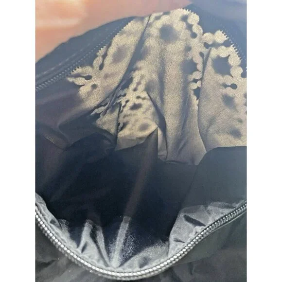 Day Birger et Mikkelson Gweneth Bag Tote Black Beige Travel Weekend Zipper - Picture 16 of 16